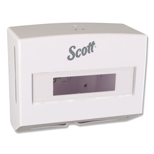 Image of Scott® Scottfold Folded Towel Dispenser, 10.75 X 4.75 X 9, White