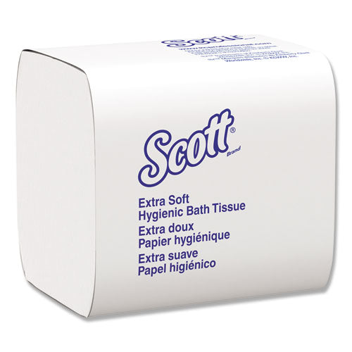 Image of Scott® Hygienic Bath Tissue, Septic Safe, 2-Ply, White, 250/Pack, 36 Packs/Carton