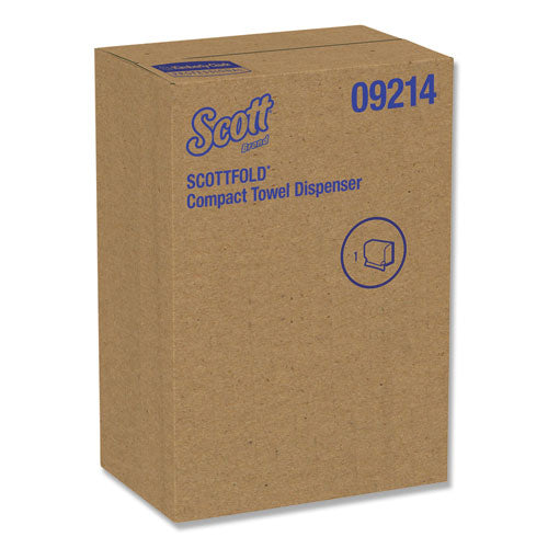 Image of Scott® Scottfold Folded Towel Dispenser, 10.75 X 4.75 X 9, White