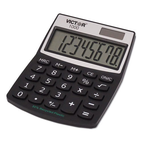 Image of Victor® 1000 Minidesk Calculator, 8-Digit LCD