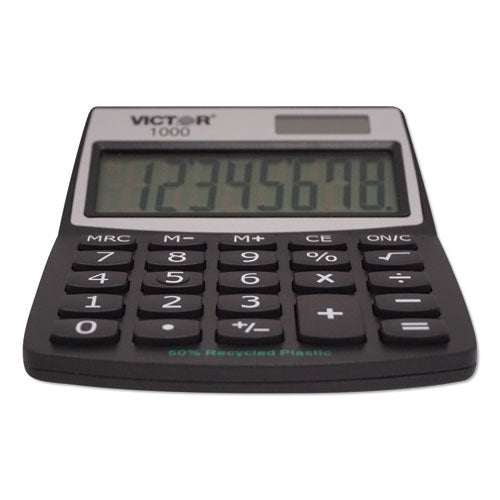 Image of Victor® 1000 Minidesk Calculator, 8-Digit LCD
