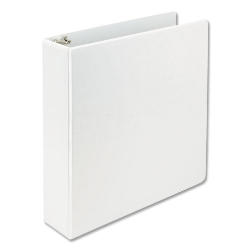 Image of Samsill® Earth's Choice Plant-Based D-Ring View Binder, 3 Rings, 2" Capacity, 11 x 8.5, White