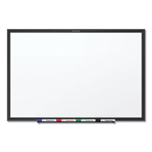 Image of Quartet® Classic Series Total Erase Dry Erase Boards, 48" x 36", White Surface, Black Aluminum Frame