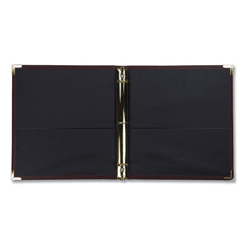 Image of Samsill® Classic Collection Ring Binder, 3 Rings, 1" Capacity, 11 X 8.5, Burgundy