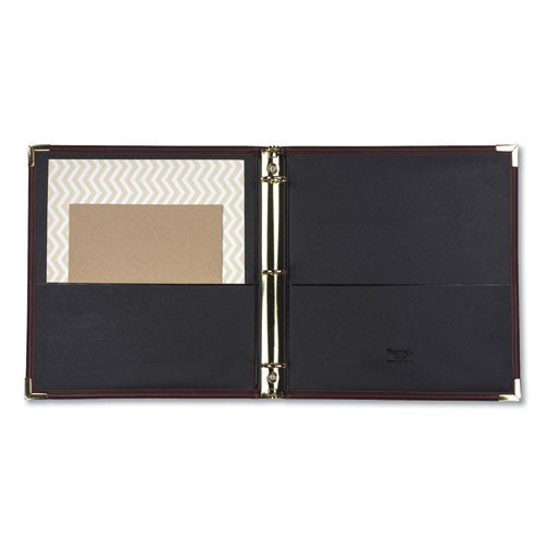 Image of Samsill® Classic Collection Ring Binder, 3 Rings, 1" Capacity, 11 X 8.5, Burgundy