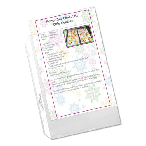 Image of C-Line® Heavyweight Polypropylene Sheet Protectors, Clear, 2", 8.5 x 5.5, 50/Box