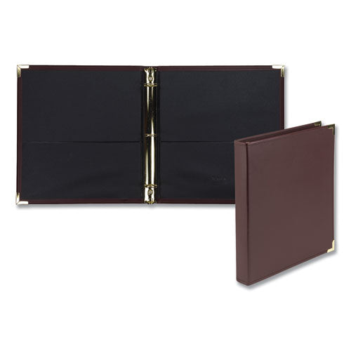 Image of Samsill® Classic Collection Ring Binder, 3 Rings, 1" Capacity, 11 X 8.5, Burgundy