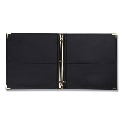 Image of Samsill® Classic Collection Ring Binder, 3 Rings, 1.5" Capacity, 11 X 8.5, Black