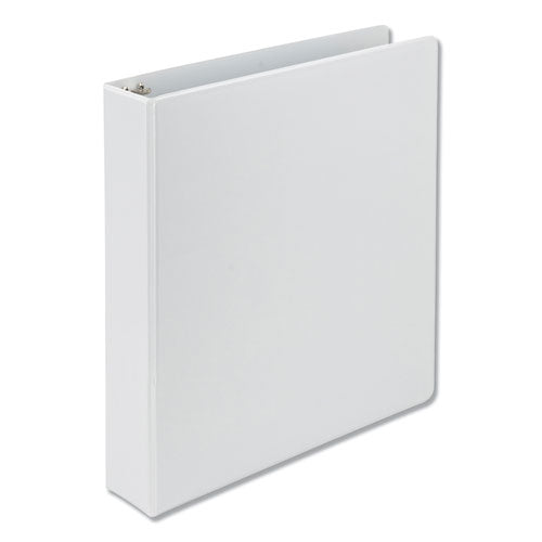 Image of Samsill® Earth's Choice Plant-Based D-Ring View Binder, 3 Rings, 1.5" Capacity, 11 x 8.5, White