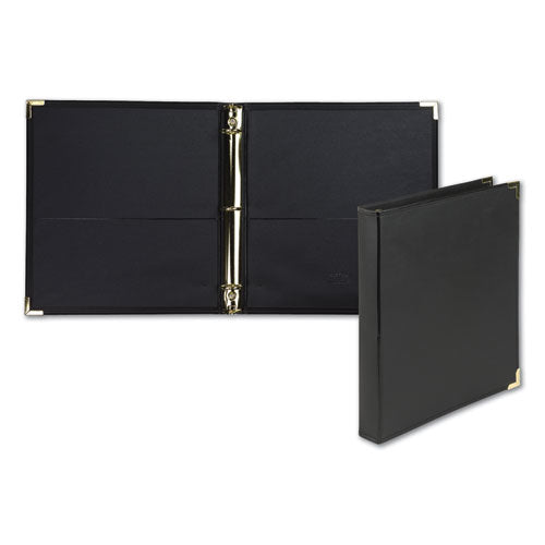 Image of Samsill® Classic Collection Ring Binder, 3 Rings, 1" Capacity, 11 X 8.5, Black