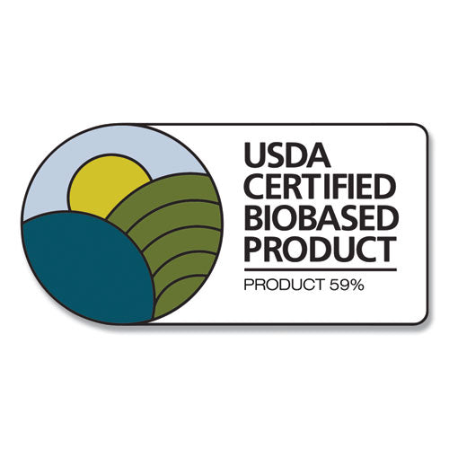 Image of Samsill® Earth's Choice Plant-Based Round Ring View Binder, 3 Rings, 0.5" Capacity, 11 x 8.5, White