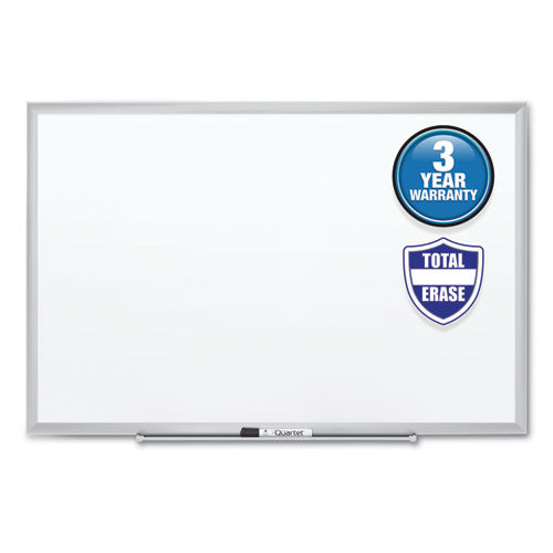 Image of Quartet® Classic Series Total Erase Dry Erase Boards, 36" x 24", White Surface, Anodized Aluminum Frame