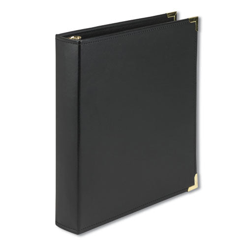 Image of Samsill® Classic Collection Ring Binder, 3 Rings, 1.5" Capacity, 11 X 8.5, Black