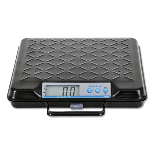 Image of Brecknell Portable Electronic Utility Bench Scale, 100 lb Capacity, 12.5 x 10.95 x 2.2  Platform