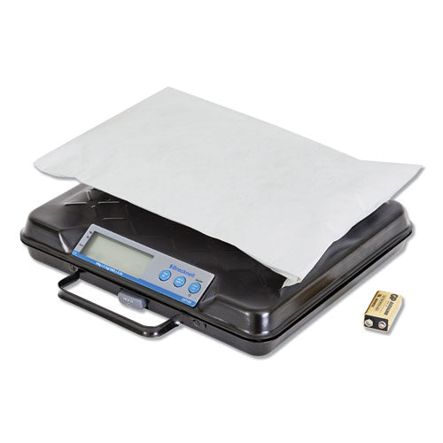 Image of Brecknell Portable Electronic Utility Bench Scale, 100 lb Capacity, 12.5 x 10.95 x 2.2  Platform