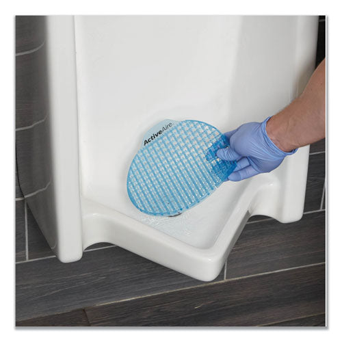 Image of Georgia Pacific® Professional Activeaire Deodorizer Urinal Screen, Sunscape Mango Scent, Orange, 12/carton