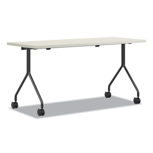 Image of HON® Between Nested Multipurpose Tables, Rectangular, 60w x 30d x 29h, Silver Mesh/Loft