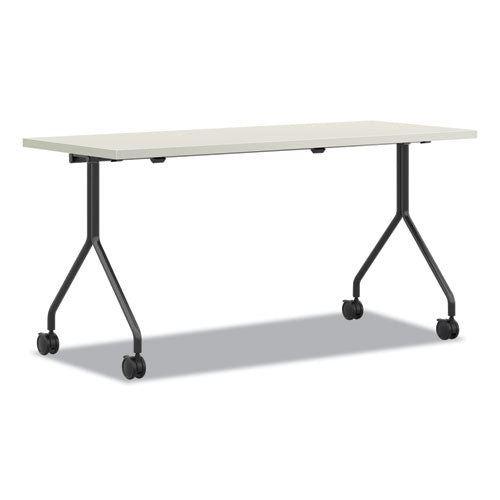 Image of HON® Between Nested Multipurpose Tables, Rectangular, 60w x 24d x 29h, Silver Mesh/Loft
