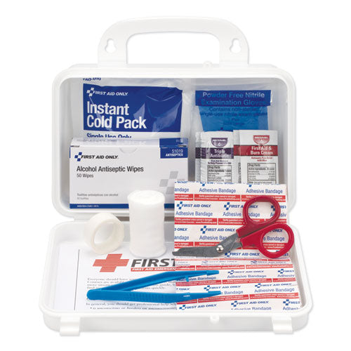 Image of PhysiciansCare® by First Aid Only® First Aid Kit For Use By Up To 25 People, 113 Pieces, Plastic Case