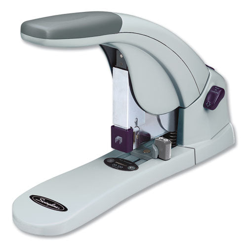 Image of Swingline® Lighttouch Heavy-Duty Stapler, 120-Sheet Capacity, Gray