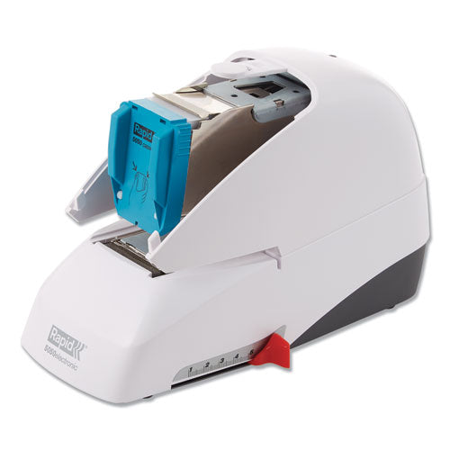 Image of Rapid® 5050e Professional Electric Stapler, 60-Sheet Capacity, White