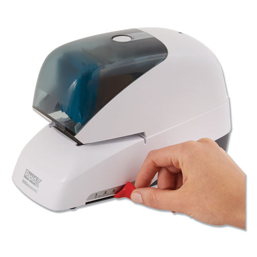 Image of Rapid® 5050e Professional Electric Stapler, 60-Sheet Capacity, White