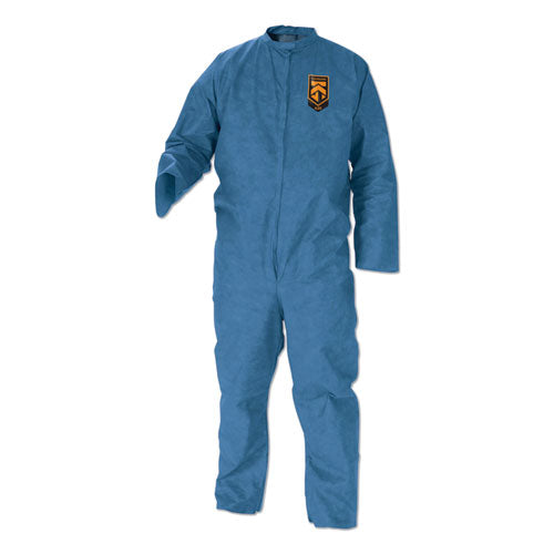 Image of KleenGuard A20 Breathable Particle-Pro Coveralls, Zip, 2x-Large, Blue, 24/carton