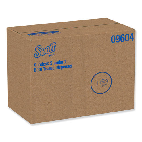 Image of Scott® Essential Coreless SRB Tissue Dispenser for Business, 11 x 6 x 7.6, Black