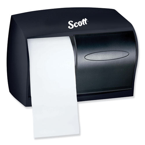 Image of Scott® Essential Coreless SRB Tissue Dispenser for Business, 11 x 6 x 7.6, Black