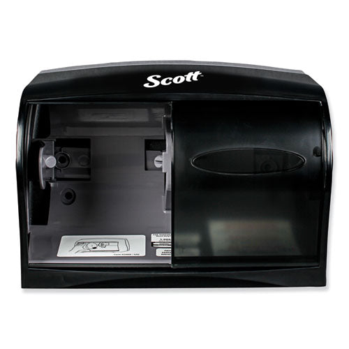 Image of Scott® Essential Coreless SRB Tissue Dispenser for Business, 11 x 6 x 7.6, Black