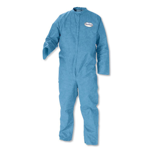 Image of KleenGuard A20 Breathable Particle-Pro Coveralls, Zip, 4x-Large, Blue, 24/carton