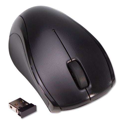 Image of Innovera® Compact Mouse, 2.4 GHz Frequency/26 ft Wireless Range, Left/Right Hand Use, Black