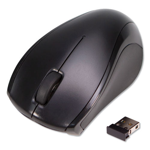 Image of Innovera® Compact Mouse, 2.4 GHz Frequency/26 ft Wireless Range, Left/Right Hand Use, Black