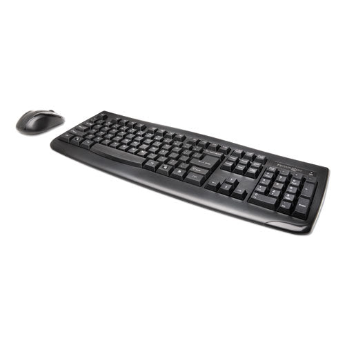 Image of Kensington® Keyboard For Life Wireless Desktop Set, 2.4 Ghz Frequency/30 Ft Wireless Range, Black