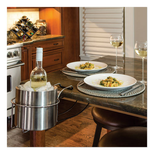 Image of C-Line® Wine By Your Side, Steel Frame/red Wine Adapter/ice Bucket, 161.06 Cu In, Stainless Steel