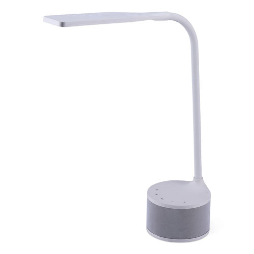 Image of Bostitch® LED Bluetooth Speaker Lamp with USB, 2 Prong, 4.33w x 14.57h, White