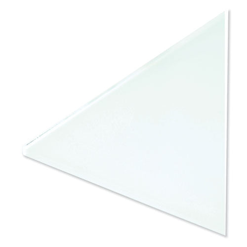 Image of U Brands Floating Glass Dry Erase Board, 36" x 24" (Actual Size: 35" x 23"), White Surface