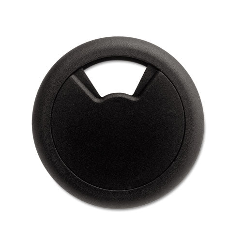 Image of Cord Away® Grommet, Adjustable, 2.38" Diameter, Black