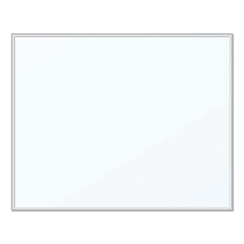 Image of U Brands Magnetic Dry Erase Board, 20" x 16", White Surface, Satin Aluminum Frame