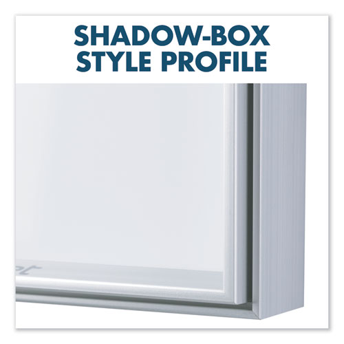 Image of Quartet® Fusion Nano-Clean Magnetic Whiteboard, 48" x 36", White Surface, Satin Aluminum Frame