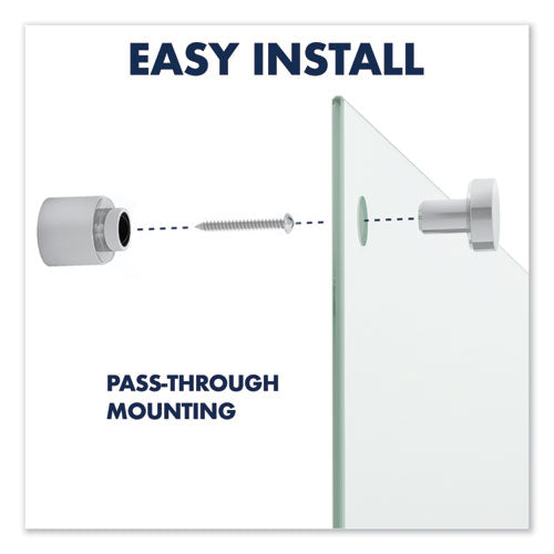 Image of Quartet® Infinity Magnetic Glass Marker Board, 24" x 18", White Surface