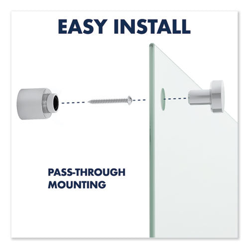 Image of Quartet® Infinity Magnetic Glass Marker Board, 48" x 36", White Surface
