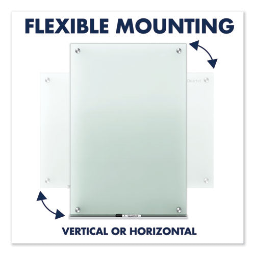Image of Quartet® Infinity Glass Marker Board, 36" x 24", Frost Surface
