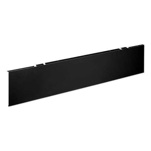 Image of HON® Universal Modesty Panel, 50w X 0.13d X 9.63h, Black