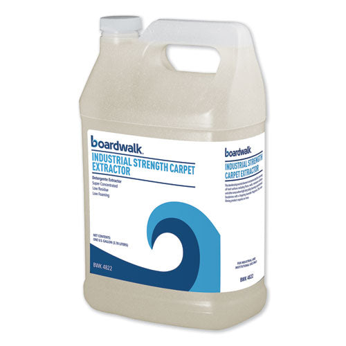 Image of Boardwalk® Industrial Strength Carpet Extractor, Clean Scent, 1 Gal Bottle