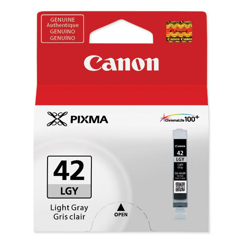 Image of Canon® 6391b002 (cli-42) Chromalife100+ Ink, Light Gray