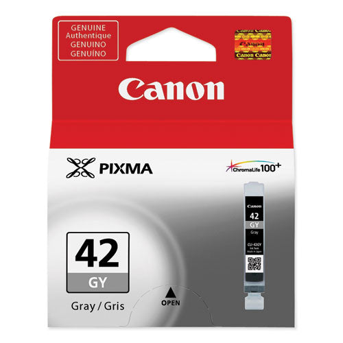 Image of Canon® 6390b002 (cli-42) Chromalife100+ Ink, Gray