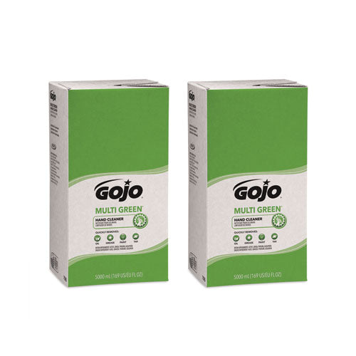 Image of GOJO® MULTI GREEN Hand Cleaner, Refill for GOJO PRO TDX Dispenser, Citrus Scent, 5,000 mL, 2/Carton