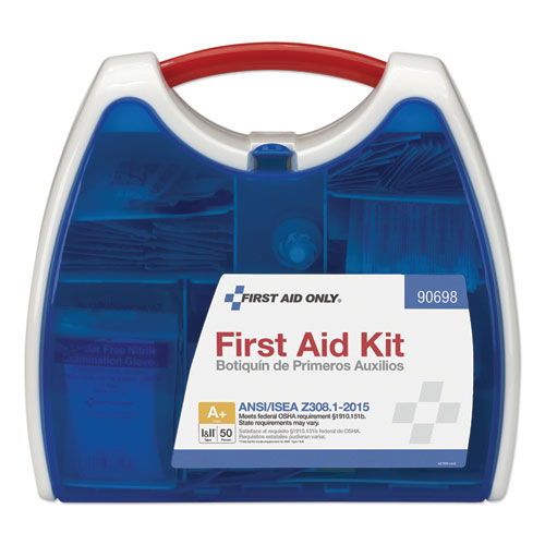 Image of First Aid Only Readycare First Aid Kit For 50 People, Ansi A+, 238 Pieces, Plastic Case