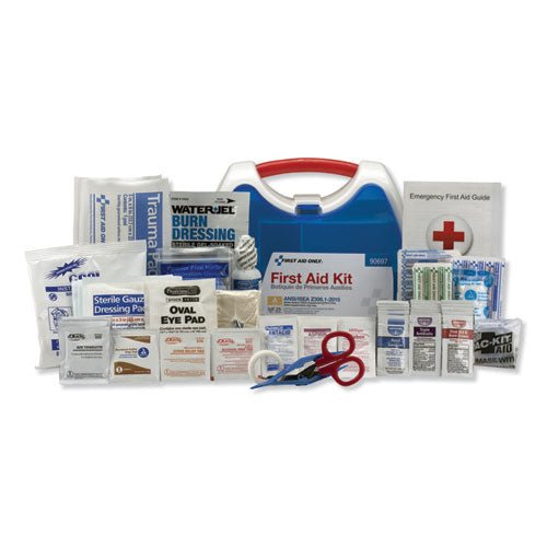 Image of First Aid Only Readycare First Aid Kit For 25 People, Ansi A+, 139 Pieces, Plastic Case